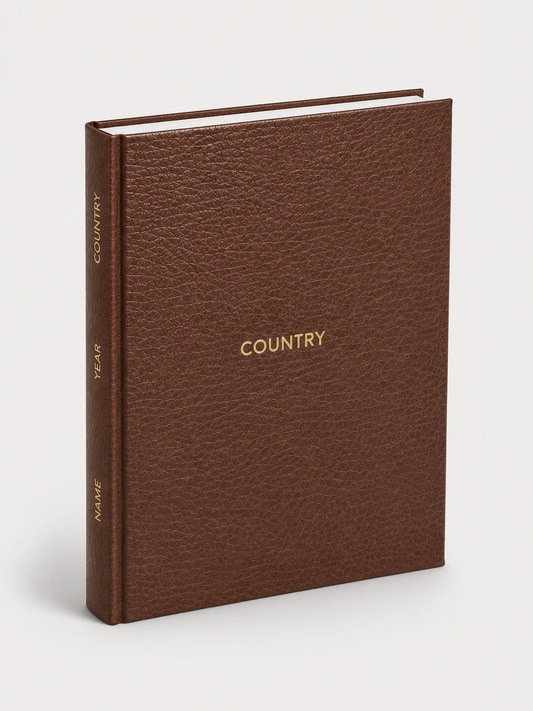 The Country Collection – Personalized Leather Photobook