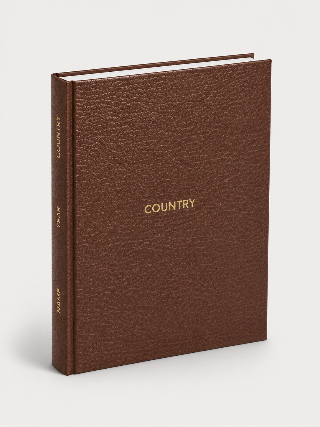The Country Collection – Personalized Leather Photobook